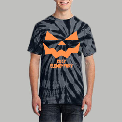 Adult Tie-Dye T-Shirt - Fall - Jacko Lantern Orange  Thumbnail