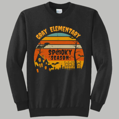 Adult Crewneck - Fall - Haunted House  Thumbnail