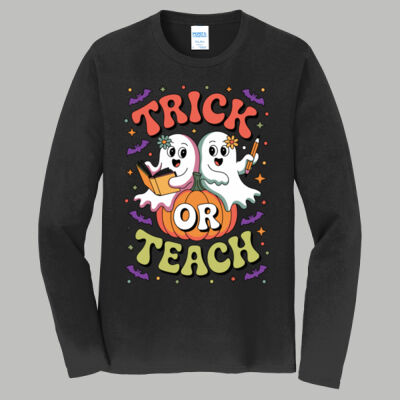Adult Long Sleeve Shirt - Fall - Trick or Teach  Thumbnail