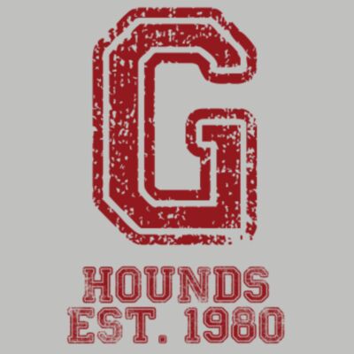 Distressed G Hounds Est. Red Thumbnail
