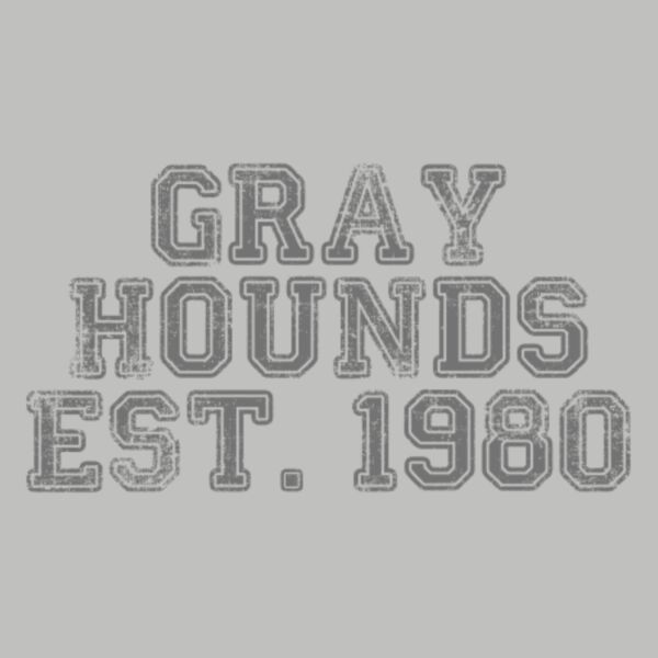 Distresed Gray Hounds Est. Grey Thumbnail