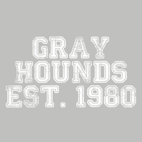 Distresed Gray Hounds Est. White Thumbnail