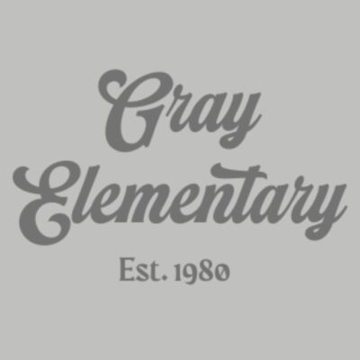 Retro Gray Elementary Grey Thumbnail