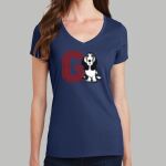 Women's Fan Favorite V Neck Tee - Gray Thumbnail