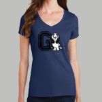 Women's Fan Favorite V Neck Tee - Gray Thumbnail