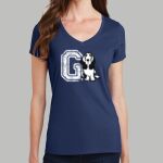 Women's Fan Favorite V Neck Tee - Gray Thumbnail