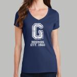 Women's Fan Favorite V Neck Tee - Gray Thumbnail