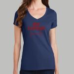 Women's Fan Favorite V Neck Tee - Gray Thumbnail