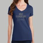 Women's Fan Favorite V Neck Tee - Gray Thumbnail