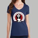 Women's Fan Favorite V Neck Tee - Gray Thumbnail