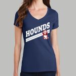 Women's Fan Favorite V Neck Tee - Gray Thumbnail