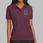 Women's Silk Touch Polo - Gray Thumbnail