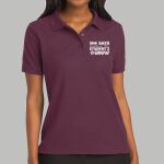 Women's Silk Touch Polo - Gray Thumbnail