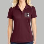 Women's Micropique Sport Wick ® Polo - Gray Thumbnail