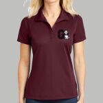 Women's Micropique Sport Wick ® Polo - Gray Thumbnail