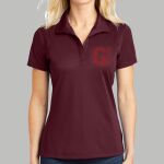 Women's Micropique Sport Wick ® Polo - Gray Thumbnail