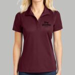 Women's Micropique Sport Wick ® Polo - Gray Thumbnail