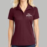 Women's Micropique Sport Wick ® Polo - Gray Thumbnail