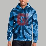Staff Tie-Dye Hoodie - Gray Thumbnail