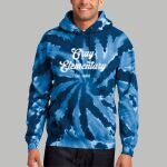 Staff Tie-Dye Hoodie - Gray Thumbnail
