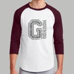 Staff Raglan T-Shirt - Gray Thumbnail