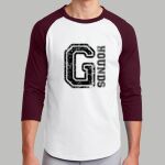Staff Raglan T-Shirt - Gray Thumbnail