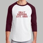 Staff Raglan T-Shirt - Gray Thumbnail