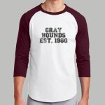 Staff Raglan T-Shirt - Gray Thumbnail