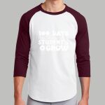 Staff Raglan T-Shirt - Gray Thumbnail