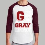 Staff Raglan T-Shirt - Gray Thumbnail