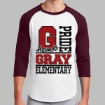 Staff Raglan T-Shirt - Gray Thumbnail