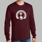 Staff Maroon Long Sleeve Shirt - Gray Thumbnail