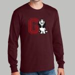Staff Maroon Long Sleeve Shirt - Gray Thumbnail