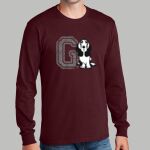 Staff Maroon Long Sleeve Shirt - Gray Thumbnail