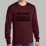 Staff Maroon Long Sleeve Shirt - Gray Thumbnail