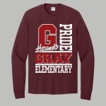 Staff Maroon Long Sleeve Shirt - Gray Thumbnail