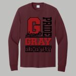 Staff Maroon Long Sleeve Shirt - Gray Thumbnail