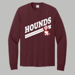 Staff Maroon Long Sleeve Shirt - Gray Thumbnail