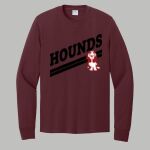 Staff Maroon Long Sleeve Shirt - Gray Thumbnail